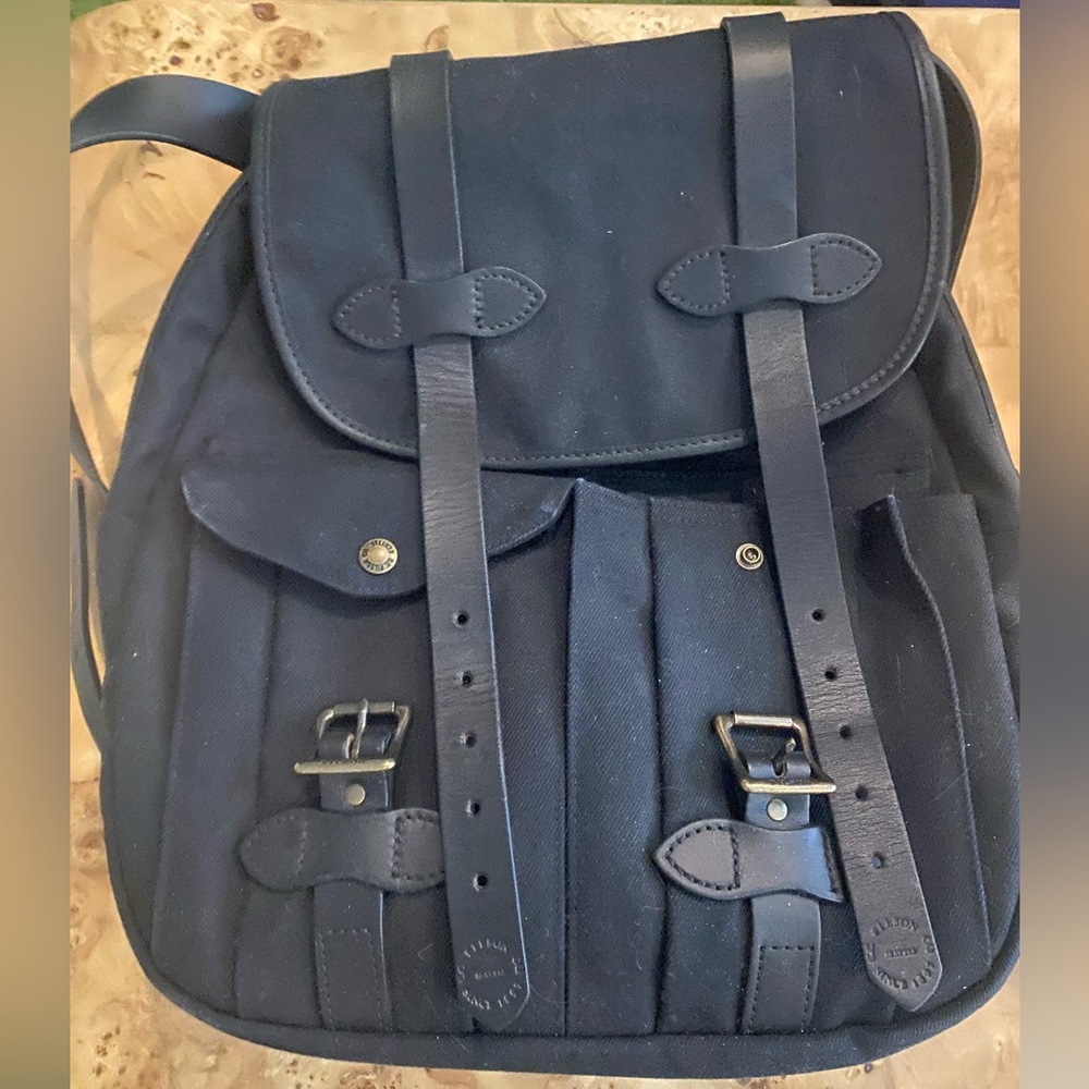 Filson Twill Rucksack model 262, Rare Black colour